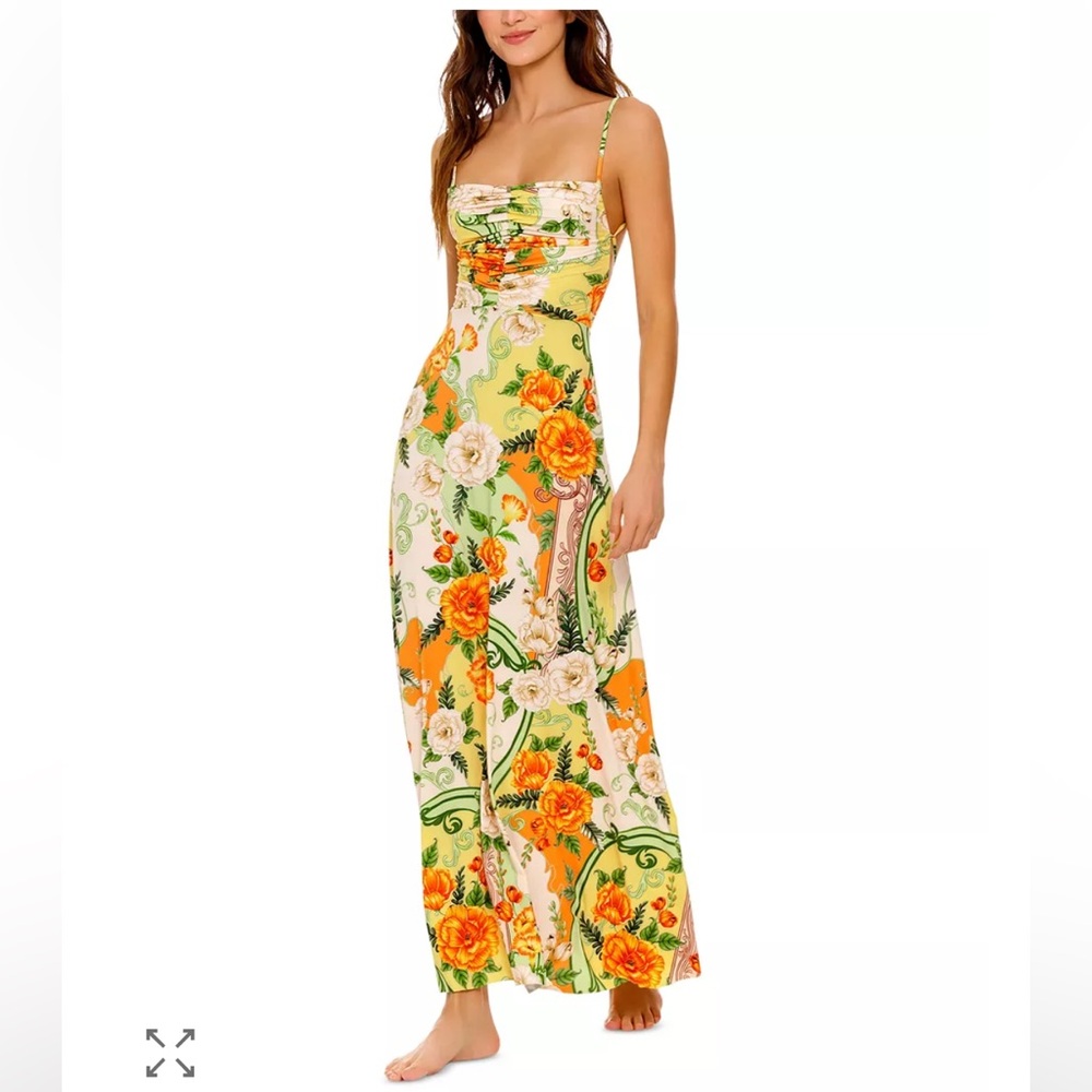 NWT Agua Bendita
Arista Ete Floral Cover-Up Dress